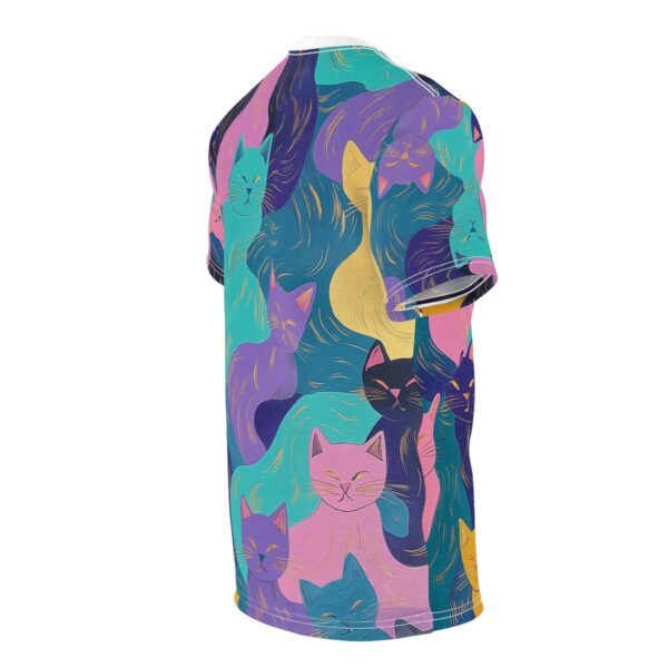 Curvy Cats Unisex Cut & Sew Tee (AOP)