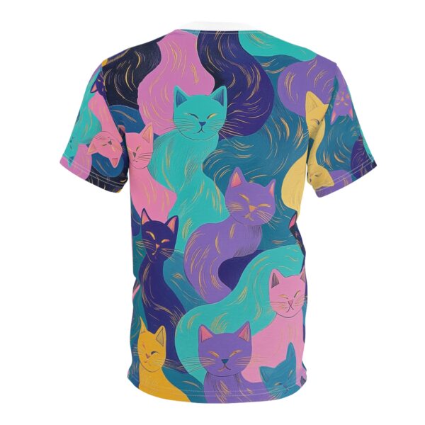 Curvy Cats Unisex Cut & Sew Tee (AOP)